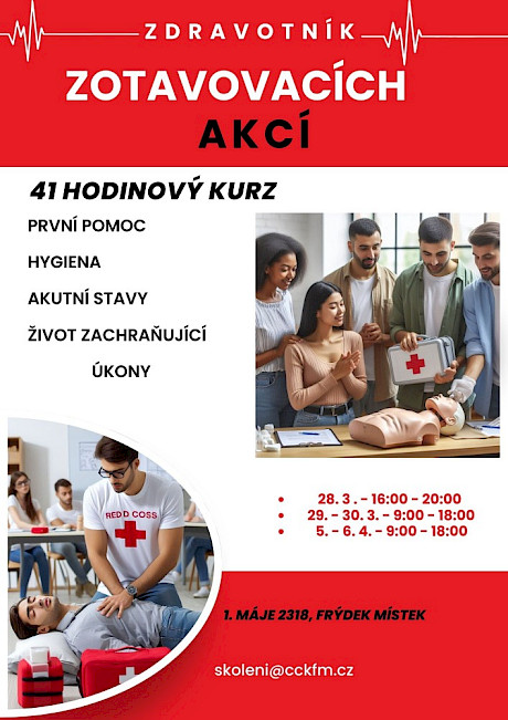 Zdravotník zotavovacích akcí 28.03.2025