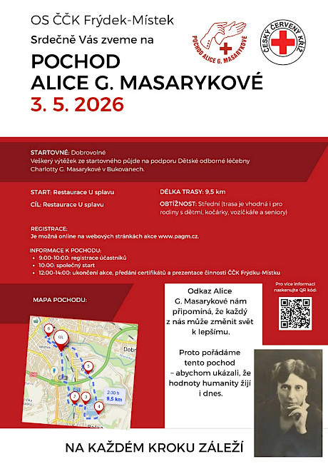 Pochod Alice G. Masarykové